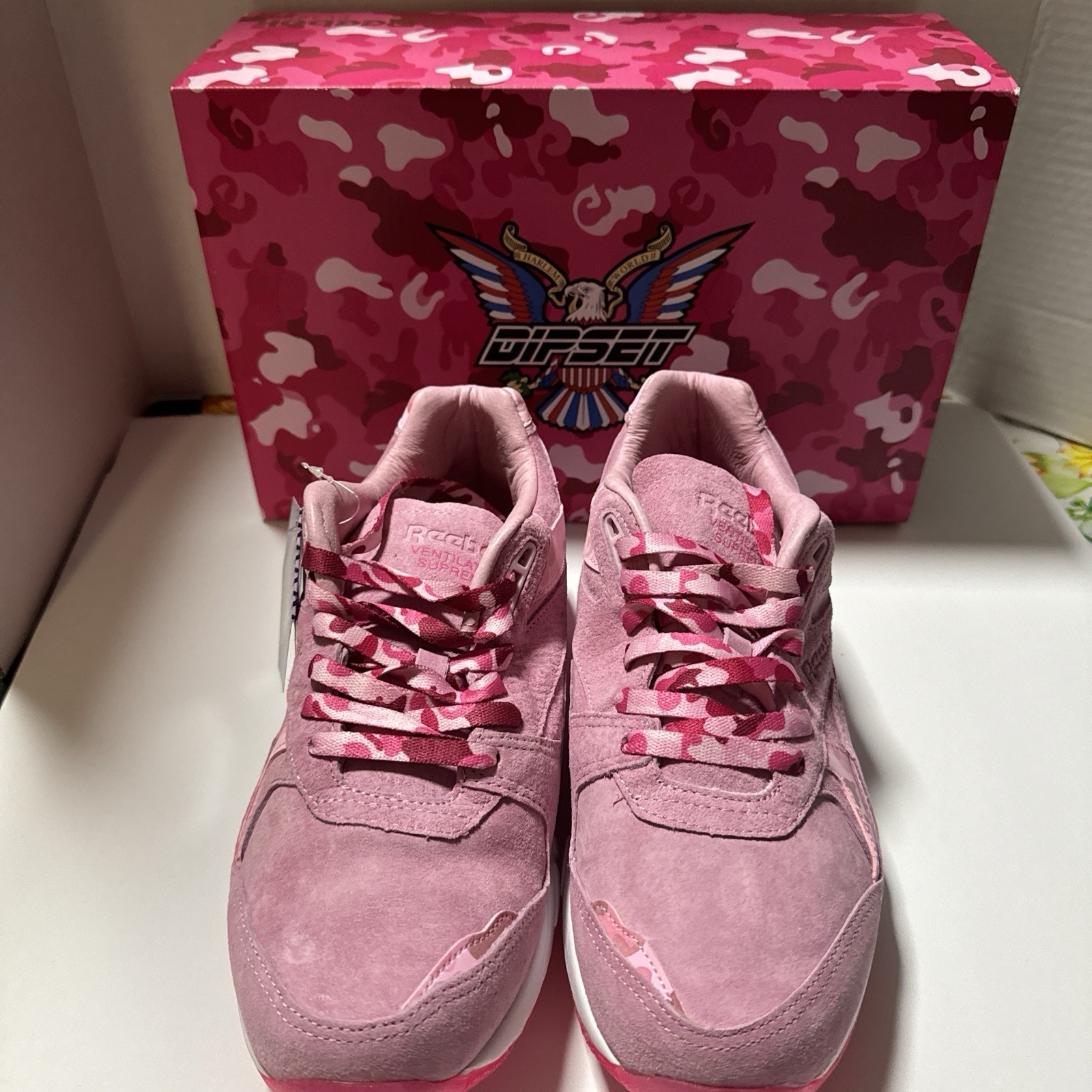 SAOLA Ventilatore Reebok Supreme Rosa Cam'ron