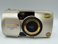  NEAR MINT w/ Strap Olympus  mju Zoom 105 Deluxe Point Film Camera From JAPAN