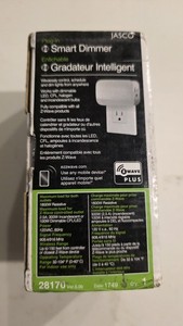 Jasco Z-Wave Plus Plug-In Double sortie Smart Dimmer Blanc 28170 - nouveau