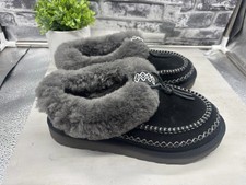 UGG Womens Tasman Alpine Black Suede Slip-On ...
