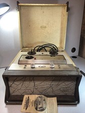 [parts Or Repair] 1950s Pentron Custom Line Aristocrat Nl-3 Tape Recorder