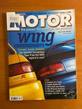 Motor magazine - March 2000 - Porsche 911 Turbo - Lamborghini Diablo GT - Type R