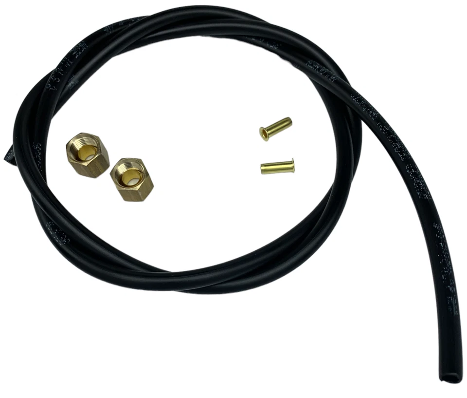 6PK Compressor Tube Kit Connects Pressure Switch to Check Valve, Hose, Fittings - Image 3 of 4
