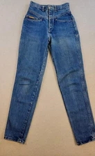 Vintage Gitano Jeans Womens Petitesize 5 Blue Original Fit Relaxed High Rise 