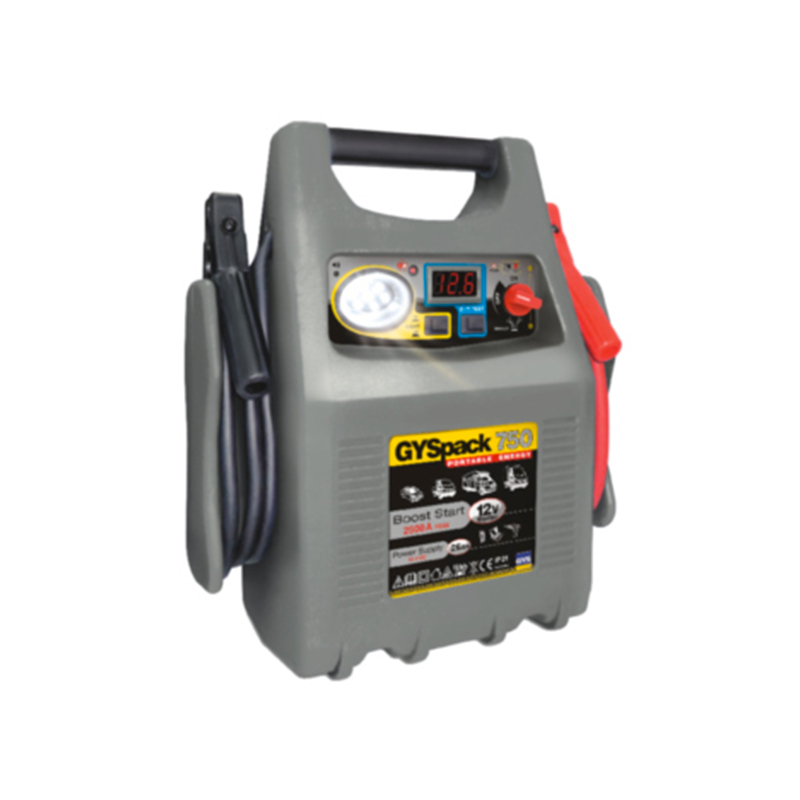 GYSPACK 750 Booster Professionnel 2500A Haute Capacité pour Atelier de Mécanique