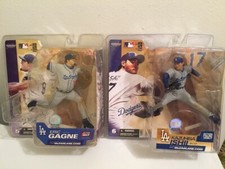 2 LOS ANGELES DODGERS VARIANT MCFARLANE ERIC GAGNE SERIES 5 KAZUHISA ISHII SER 6