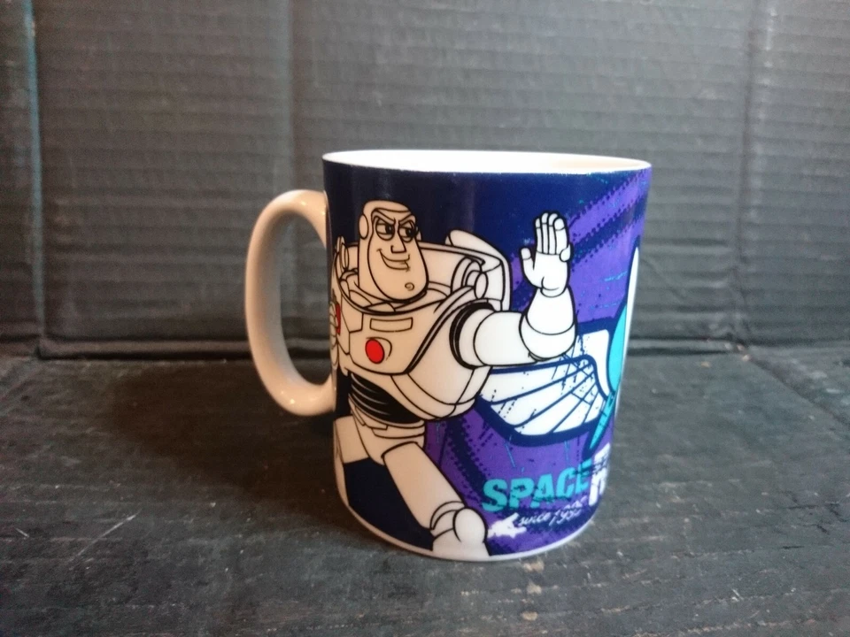 Disney Pixar Mug PURPLE BUZZ LIGHTYEAR TOY STORY SPACE RANGER CERAMIC MUG  - Image 2 of 4