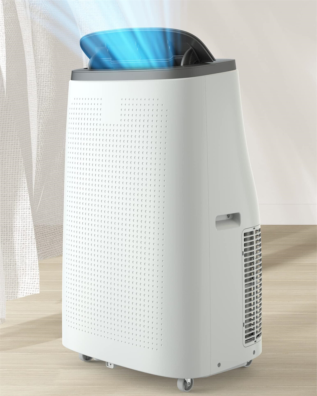 📱14,000 BTU Portable Air Conditioner for Large Room up to 750 Sq.Ft 24H Timer