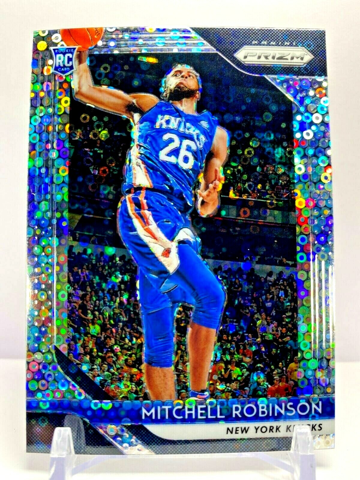 2018-19 Panini Prizm Rookie Fast Break Silver Mitchell Robinson New York Knicks
