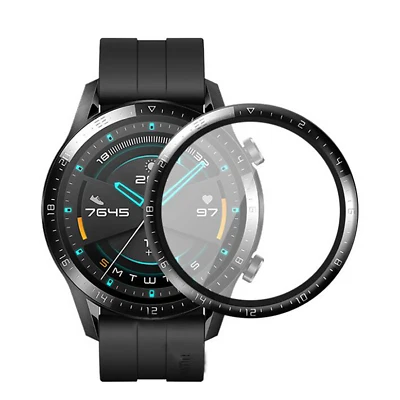 MOBONOVA For Huawei Watch GT2 46mm Smart Watch Curved Film Full Cover Screen Protector