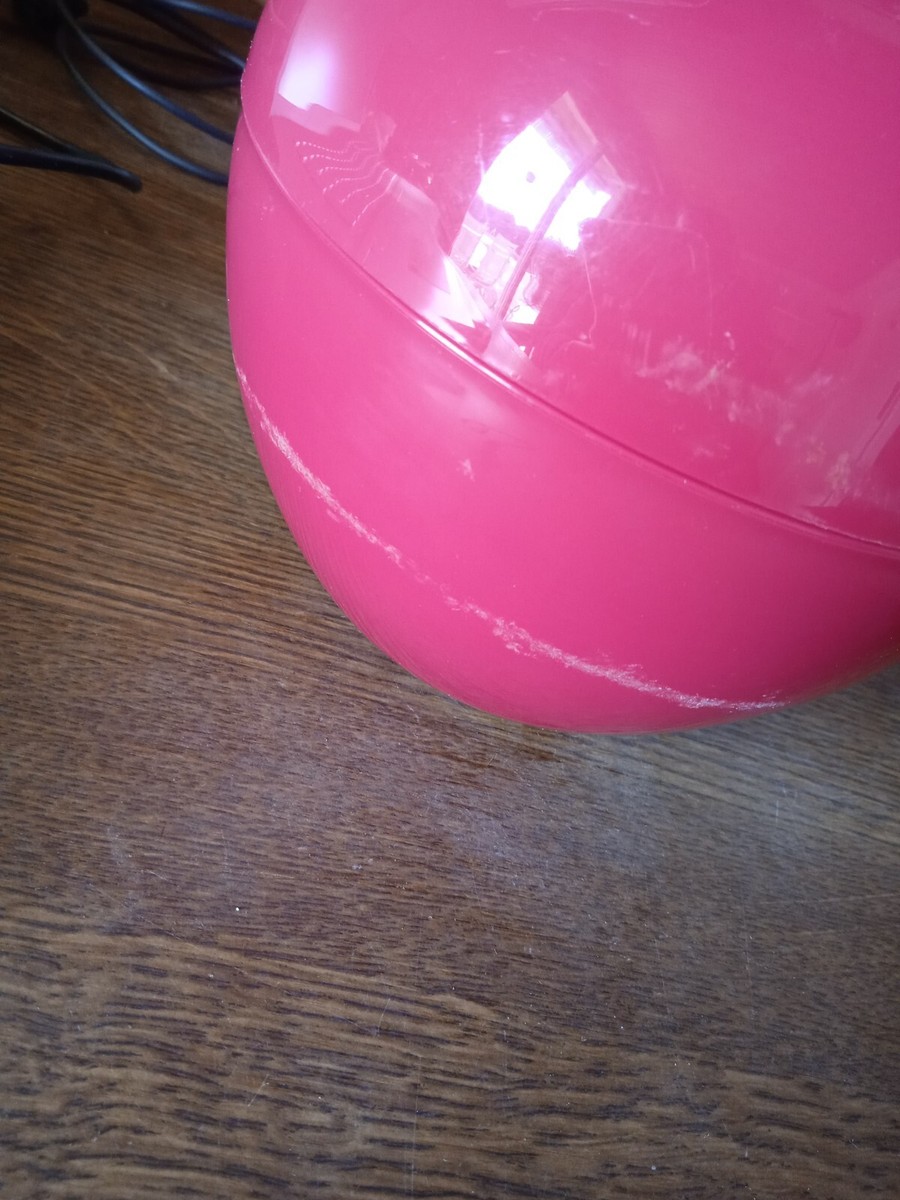 Seau à Glace Vintage Années 70, Forme Pomme Rouge, Décoration Rétro, Très Bon état