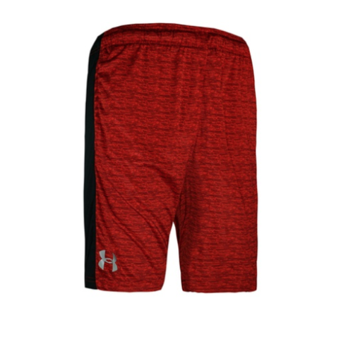 Under Armour Shorts Red Heather Mens 
