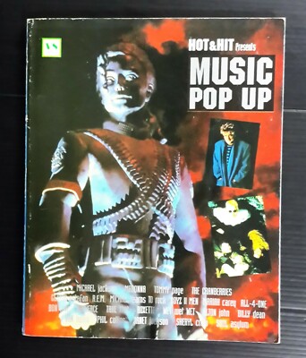 1990s Vintage Michael Jackson Gloria Estefan Nirvana Celine Dion Book MEGA RARE!