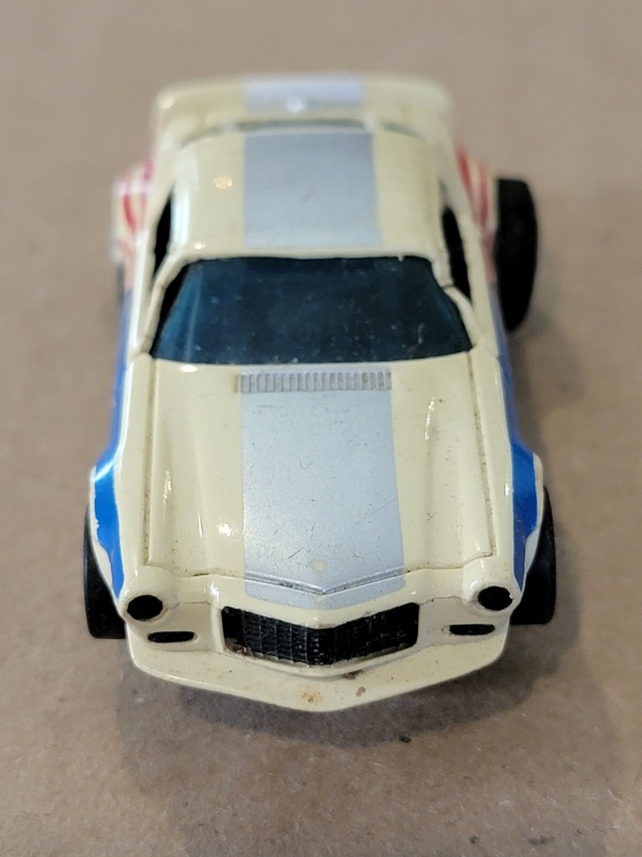 Vintage 1970s Aurora AFX No. 6 Red White & Blue USA Camaro Vintage 1970s Aurora AFX No. 6 Red White & Blue USA Camaro
