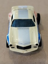 Vintage 1970s Aurora AFX No. 6 Red White Blue USA Camaro Z28 HO Slot Car