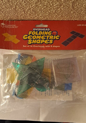 Learning Resources Overhead Folding Geometric Shapes