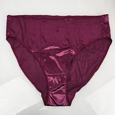 Frederick's Fredericks of Hollywood Second Skin Satin Panties Sissy Granny 3X