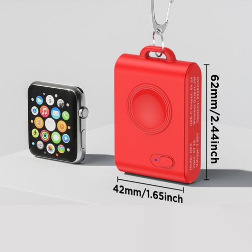 2000mAh Magnetic Charging Dock for Apple Watch Series9, 8, 7, 6, 5, 4, 3,2,1, SE - Picture 12 of 15