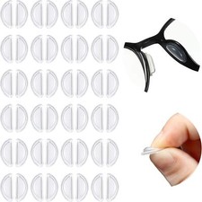 12 Pairs Air Bag Adhesive Eyeglass Nose Pads Anti-Slip Comfortable Air Chamber