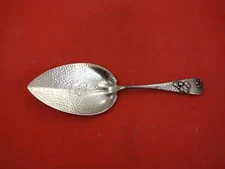 Applied Metals by Gorham Sterling Silver Pie Server AS w/Applied Pear Fig Leaves