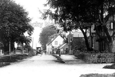 Yuu-13 Street Scene with Delivery Cart, Storrington, Sussex. Photo