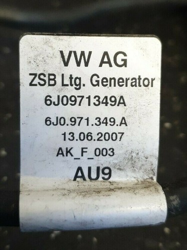 TELAR CABLEADO BATERÍA ALTERNADOR SEAT IBIZA 6J0971349A (53) - Imagen 9 de 10