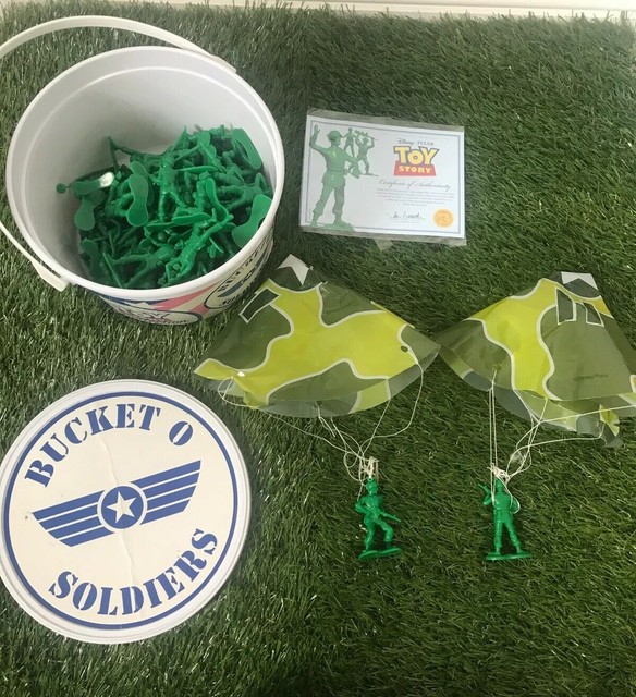 toy story bucket of soldiers argos