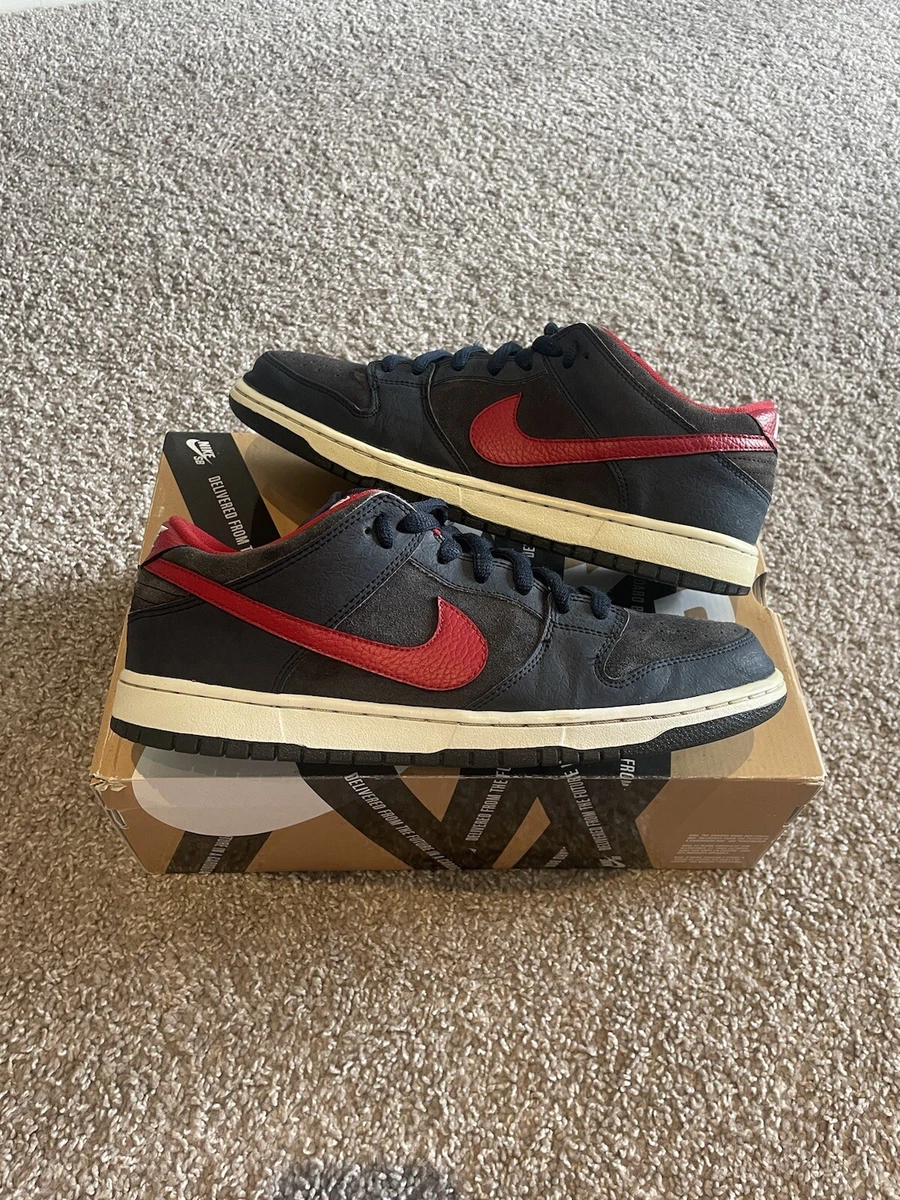 Nike Dunk Pro SB Low Dark Obsidian Gym Red for Sale | Authenticity