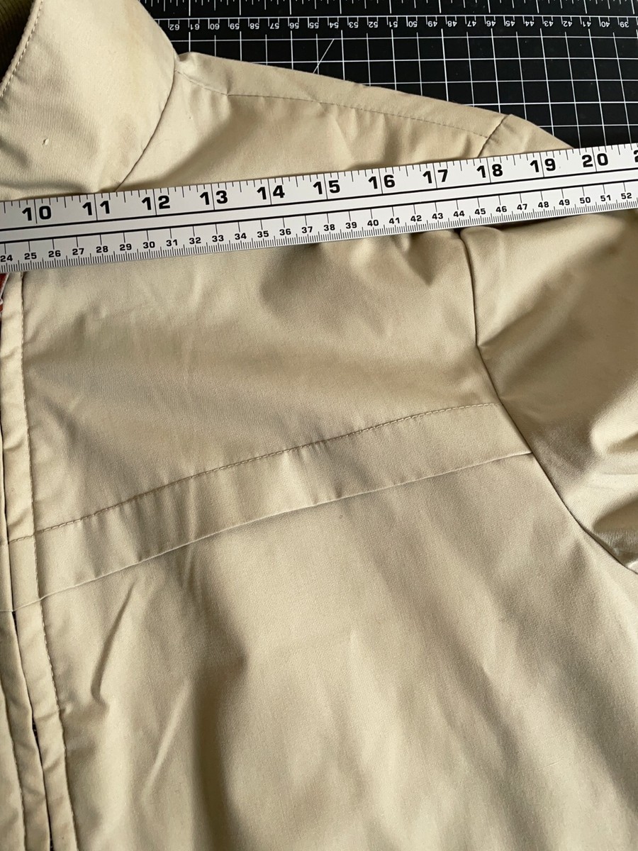 VTG 70s Lakeland Elongated Zip Up Jacket Adult 46 Long
