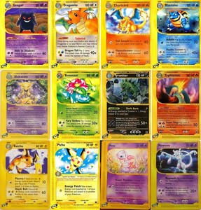 Pokemon Cards Expedition Base Set Charizard Blastoise Venusaur Alakazam Etc Ebay