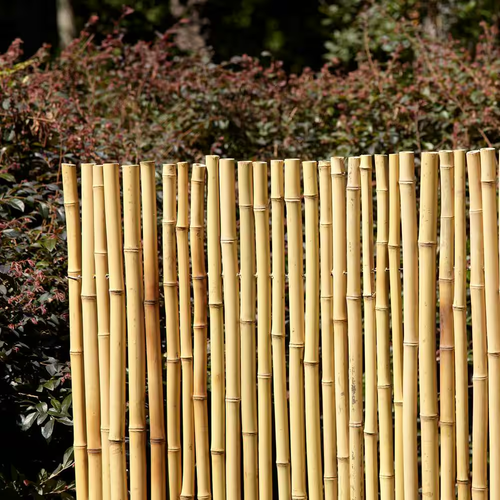 4ft H x 6ft W Natural Bamboo Fence – Durable & Eco-Friendly Privacy Screen - Picture 4 of 8