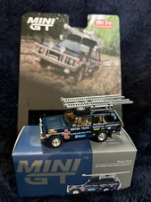 Mini GT 542 Range Rover British Trans-Americas Expedition - Blue