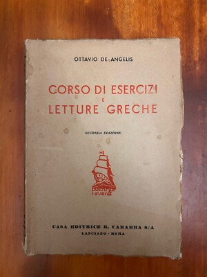 Griechischer Übungs- und Lesekurs - Octavio de Angelis 1946