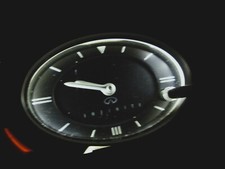 Infiniti I30 I35 2000-2004 Center Dash Analog Black Face Clock Led Upgrade Oem