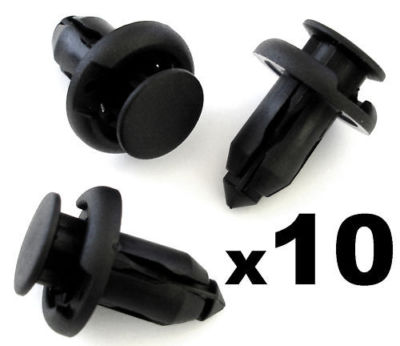 10x Plastik Stoßstange Clips Panel Verschluss Rand Niet Für Honda 91503-SZ3-003
