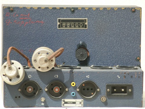 Vintage Philips Tube Amplifier 2821 power F433N 4650 Push-Pull 25W Mono block - Picture 7 of 12