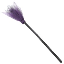 Kids Broom for Witch Costume Witches Halloween Prop Cosplay Clothing Children