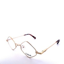 Chloe Eyeglasses CE 2158 717 Gold 46-20mm New 100 Authentic With Case