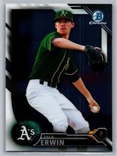 2016 Bowman Chrome #BCP223 Zack Erwin Prospects *AT