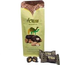 Dark Camel Milk Chocolate Covered Dates with Almonds 190g free shipping world wi