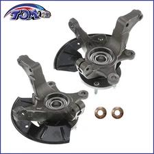 Pair Front Wheel Bearing Hub Steering Knuckle Assembly For Ford Escape Mazda
