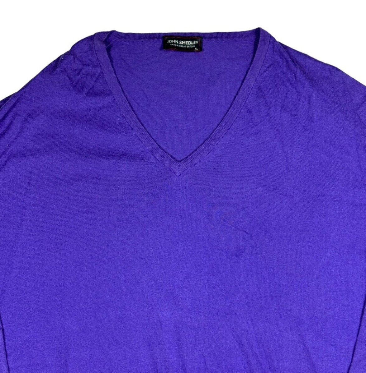 JOHN SMEDLEY シーアイランドコットン Vネック カーディガン dNovF  