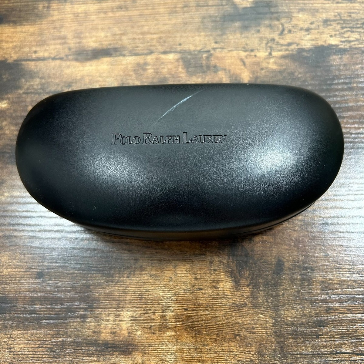 Polo Ralph Lauren Black Hard Clamshell Eyeglasses/Sunglasses Case-873