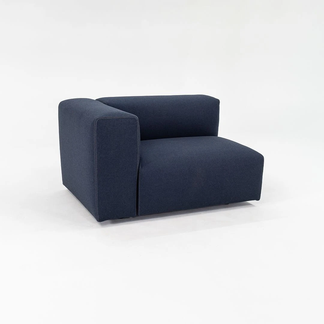 2022 Jasper Morrison for Cappellini Oblong System Sofa Module Master 4900 Suede
