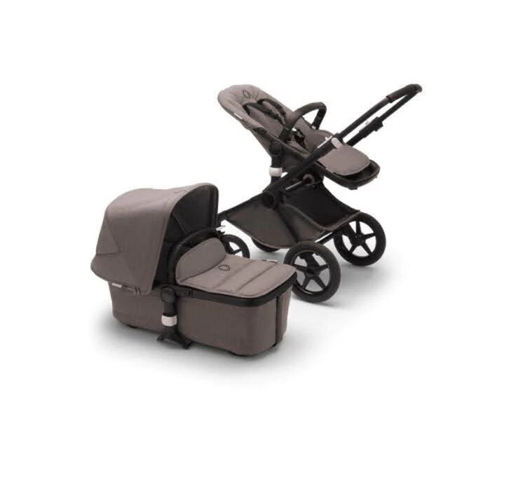 Bugaboo Fox 2 seat and bassinetstroller- LIMITED ADDITION TAUPE COLOR - Image 2 of 4