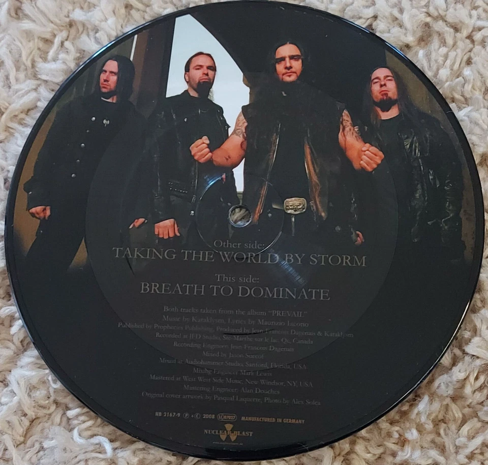 Vinyl Single KATAKLYSM: Taking The World By Storm 7" 45 RPM 2008 Picture Disc - Bild 2 von 2