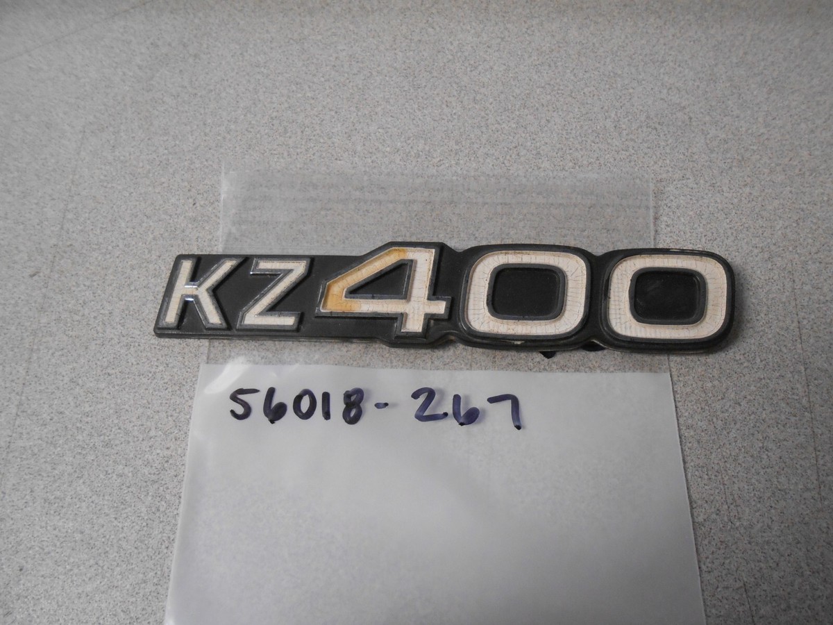 Kawasaki OEM Side Cover Emblem 77-78 KZ440 56018-267 | eBay