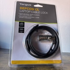 Targus Defcon CL Laptop Notebook Cable Security Combination Lock PA410U New