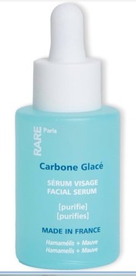 RARE Paris - Carbone Glacé - Purifying Carbon Black Facial Serum Cleanses New R3