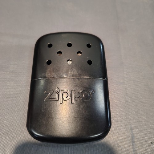 Zippo Refillable Hand Warmer 12-Hour Black Matte 40486 Used Nice Condition
